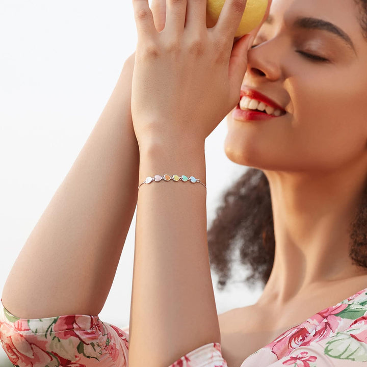 Regulowana bransoletka ze srebra z odciskiem łapki