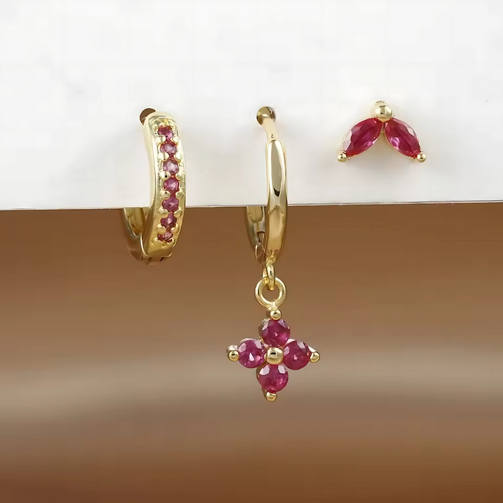 Maria™ | Zestaw kolczyków Olivia