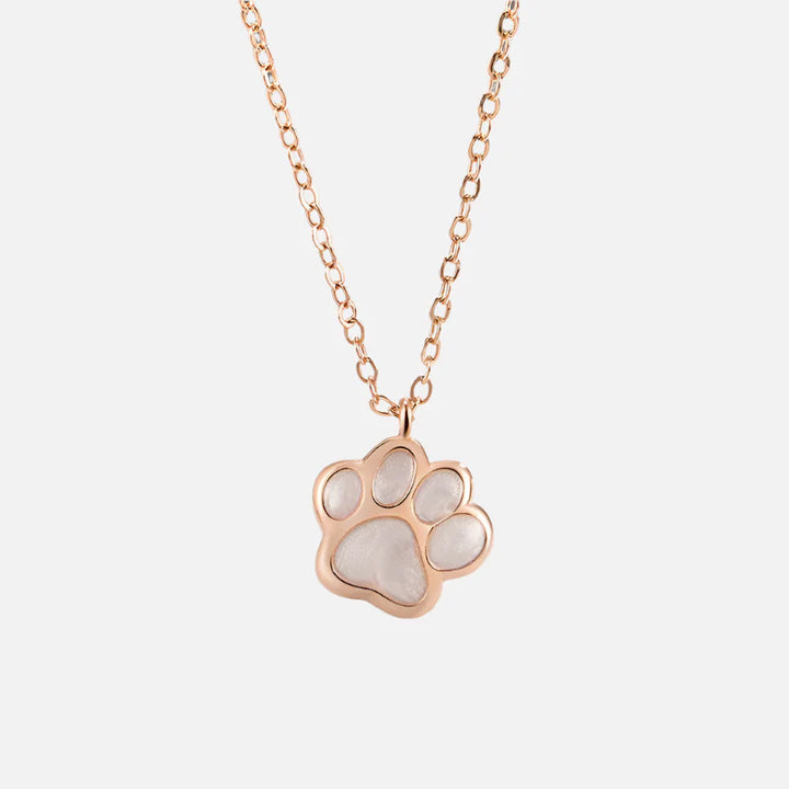 Necklace with Paw Charm