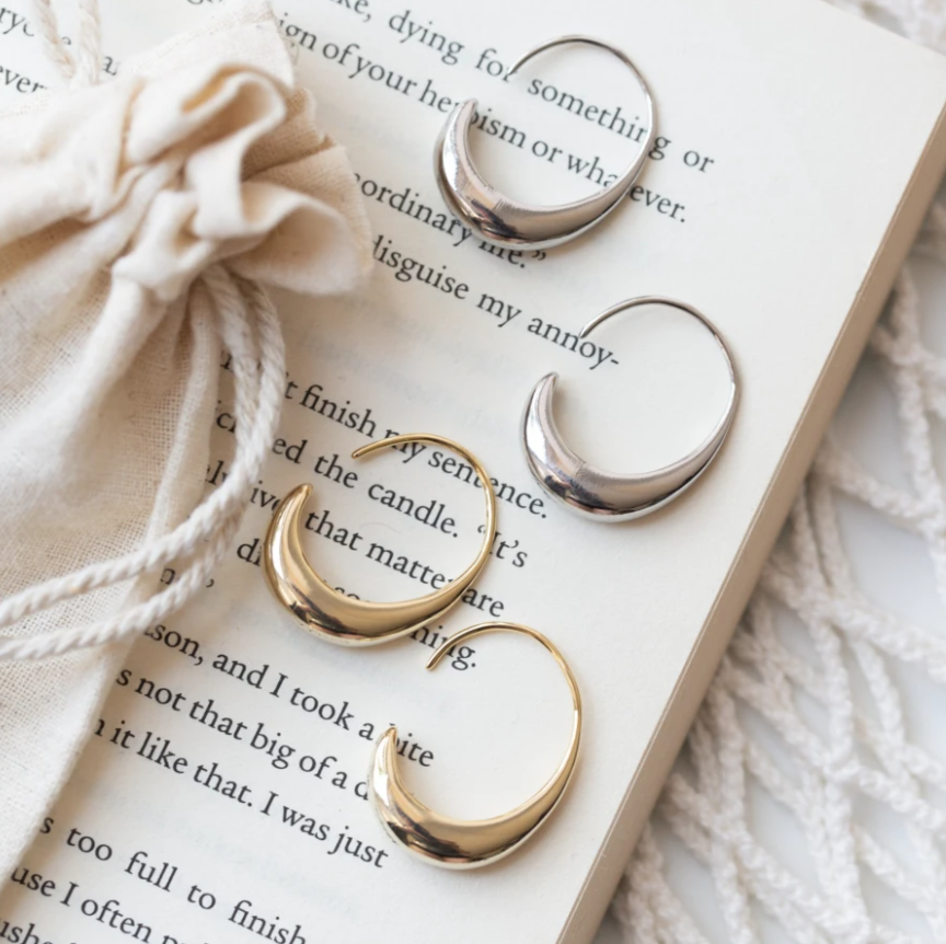 Maria™ | Luksusowe złote kolczyki