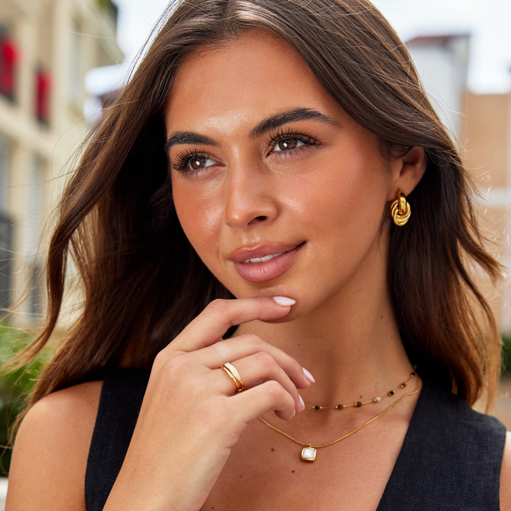 Maria™ | Warstwowy pierścionek